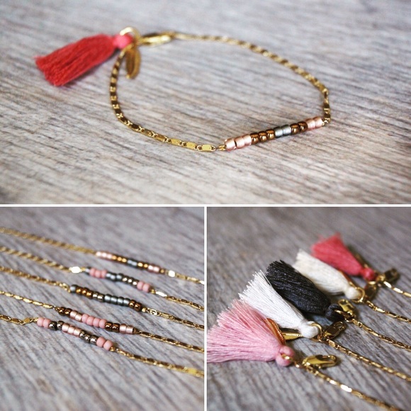 Function & Fringe Jewelry - 🚫SOLD OUT🚫Adorable Tassel & Beads Bracelet